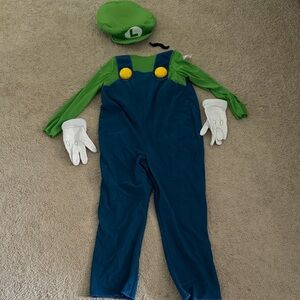 Disguise Green and Blue Superhero Costume